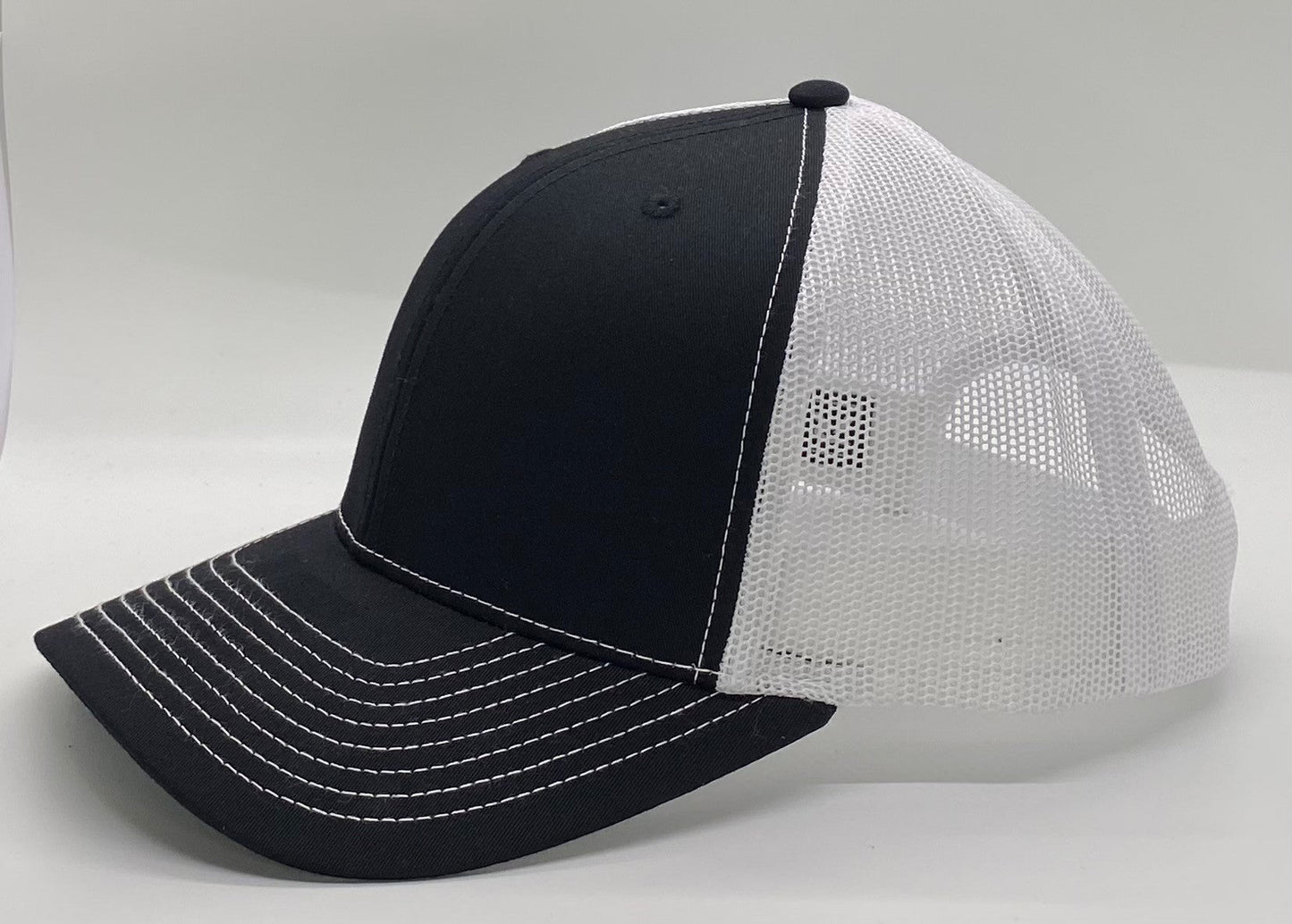 AGA American Flag Girl - Trucker Snapback Hat + Flex Fit Option