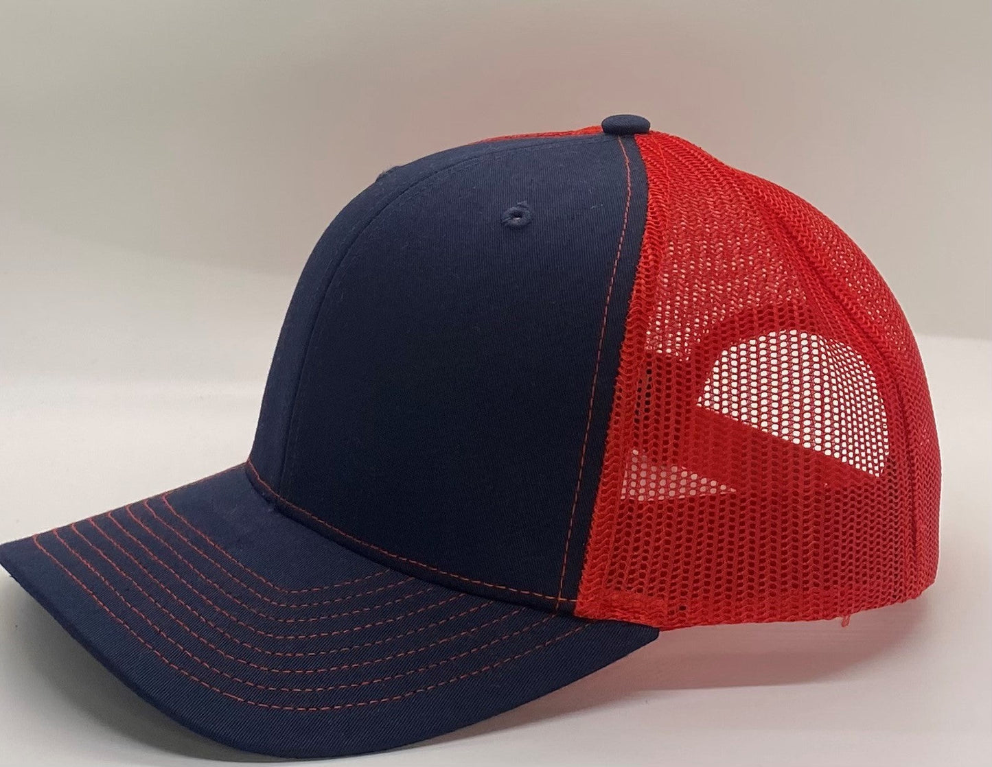AGA American Flag Girl - Trucker Snapback Hat + Flex Fit Option