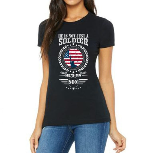 Patriotic Soldier Son - Women's T-Shirt