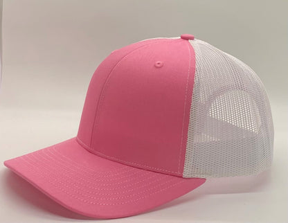 AGA Race Flag Girl - Trucker Snapback Hat + Flex Fit Option
