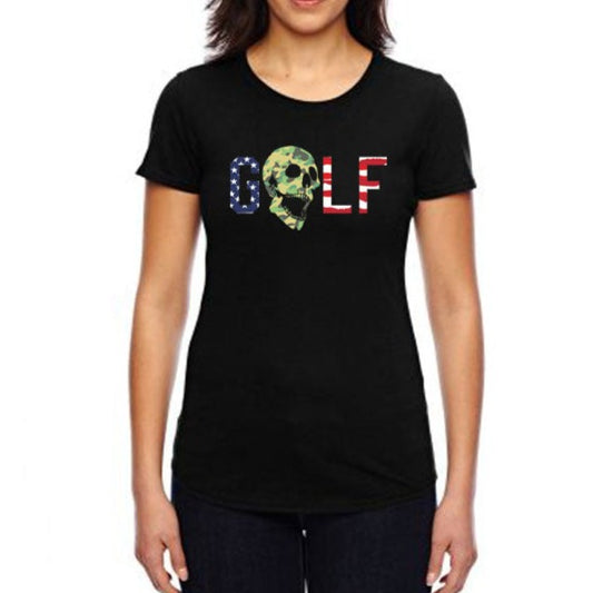 Golf Skull - Women's T-Shirt