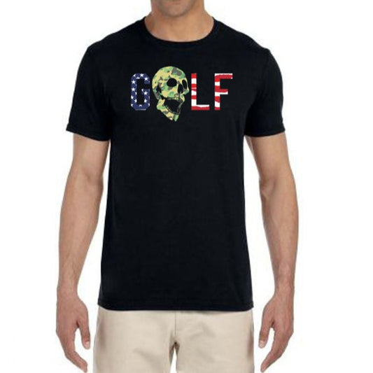 Golf Skull - T-Shirt