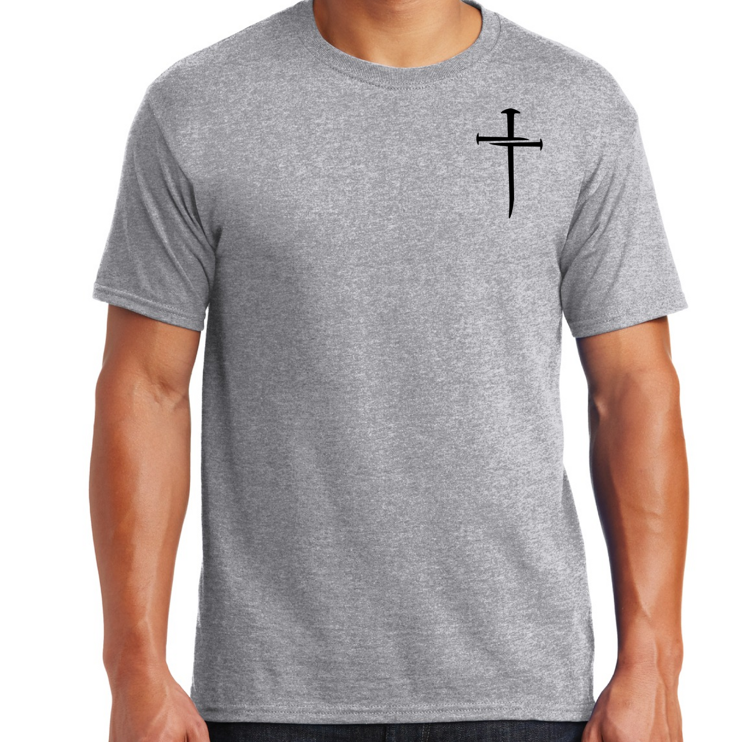 3 Nail Cross -T-Shirt