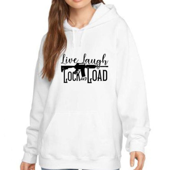 Live, Laugh, Lock and Load - Hoodie