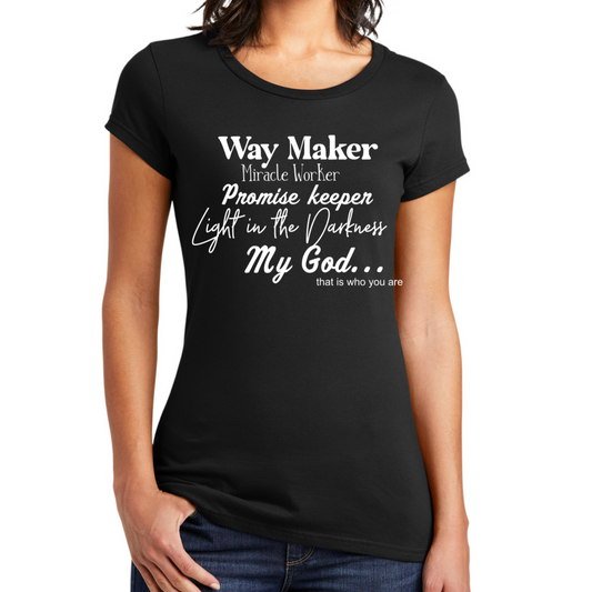 Way Maker, Miracle Worker, Promise Keeper - Women's T-Shirt
