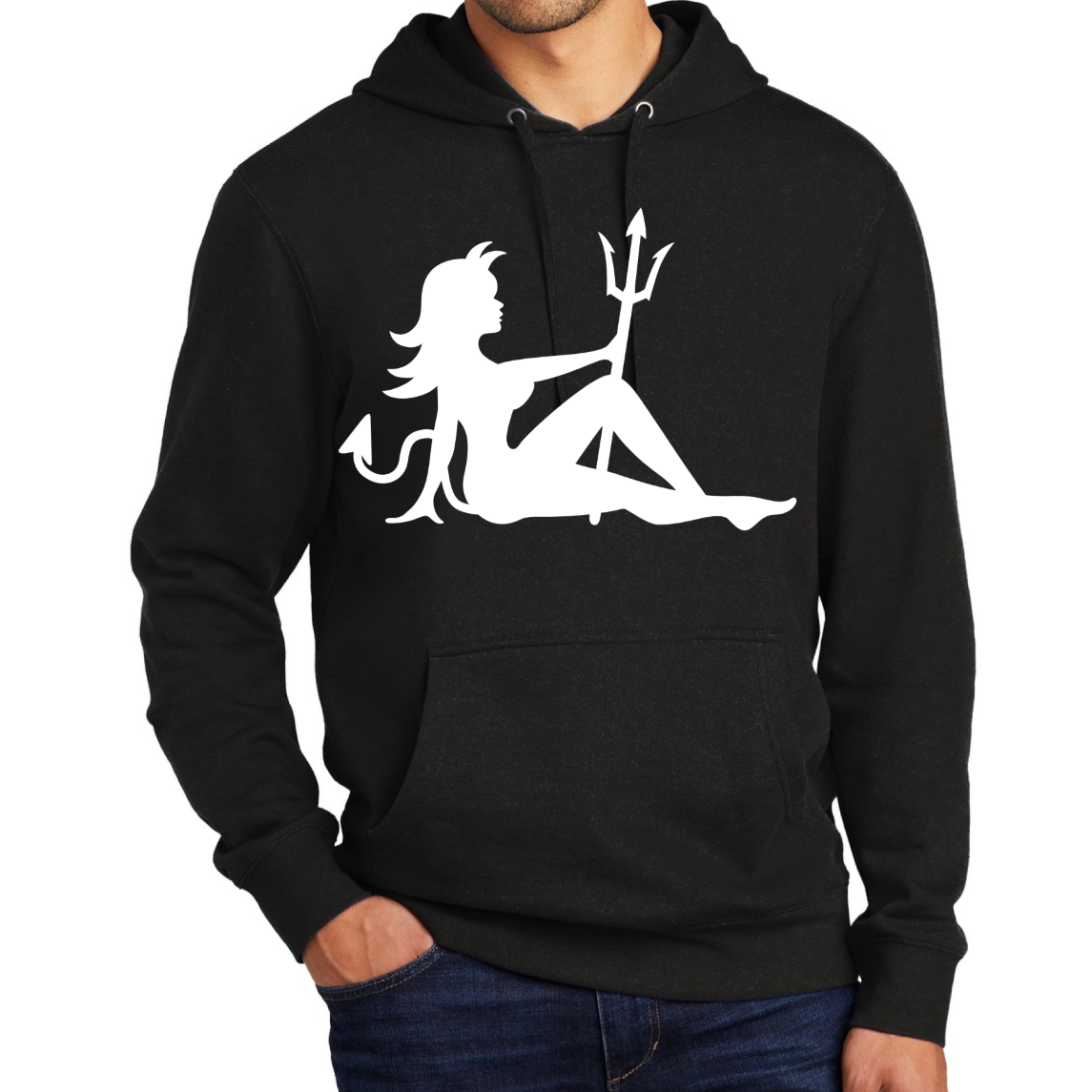 Devil- Large Image Hoodie