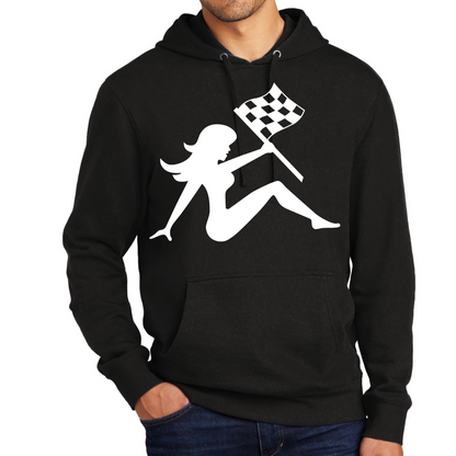 Race Flag- Large Image Hoodie