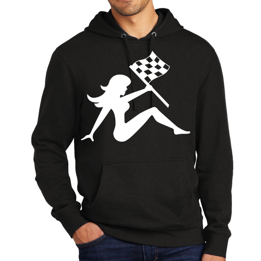 Race Flag- Large Image Hoodie