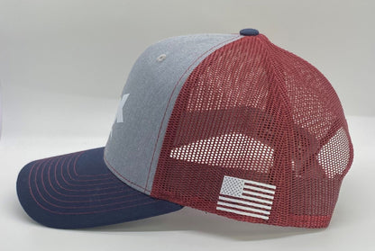 AGA Guitar Girl - Trucker Snapback Hat + Flex Fit Option