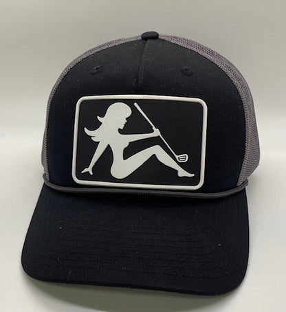 AGA Golf Girl - From the Whites PVC Patch Upgrade- Trucker Snapback Hat + Flex Fit Option